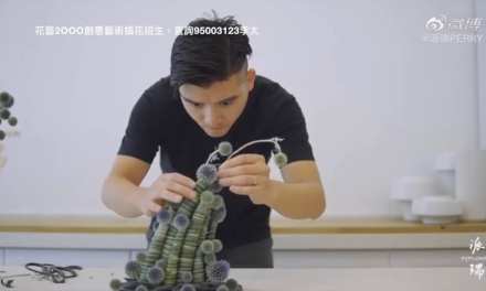 Creative Floral Design with Wrapping skill by Perry Yang
