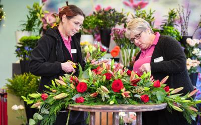 Central England Co-op Funeralcare reopens florist shops to the public