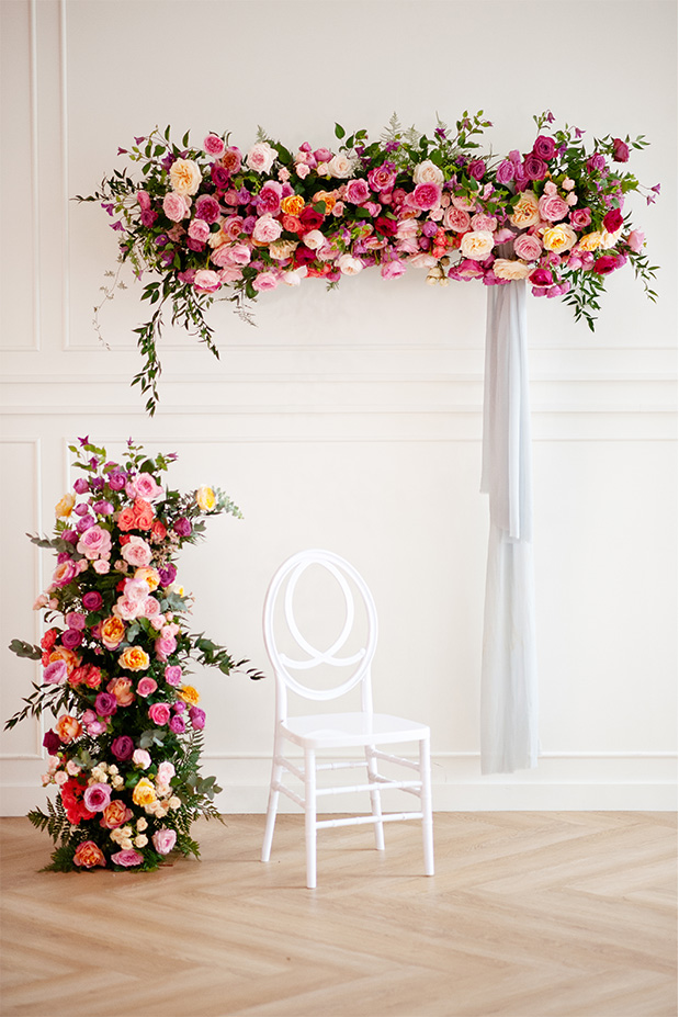 2nd place flower installation
