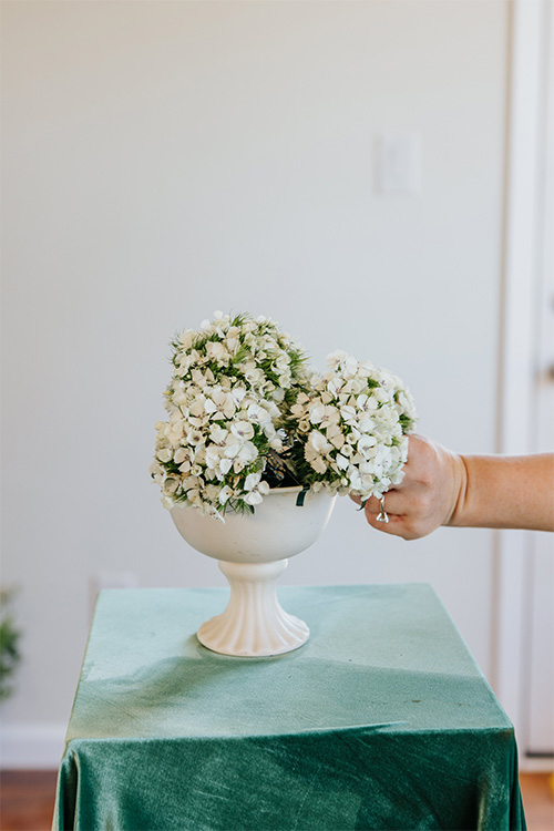 add flowers