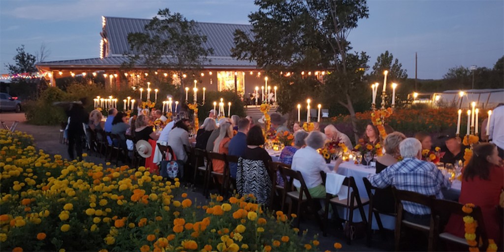 field to vase dinner