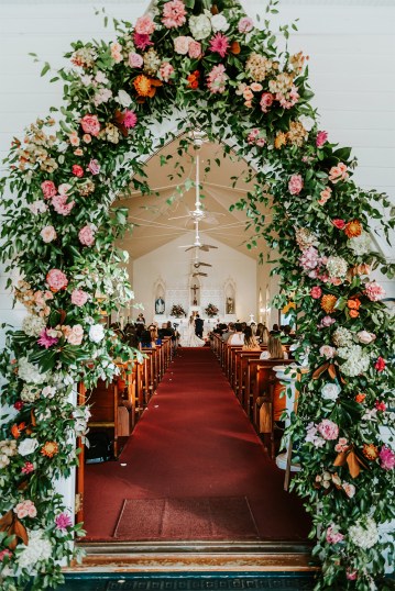 church entry arch