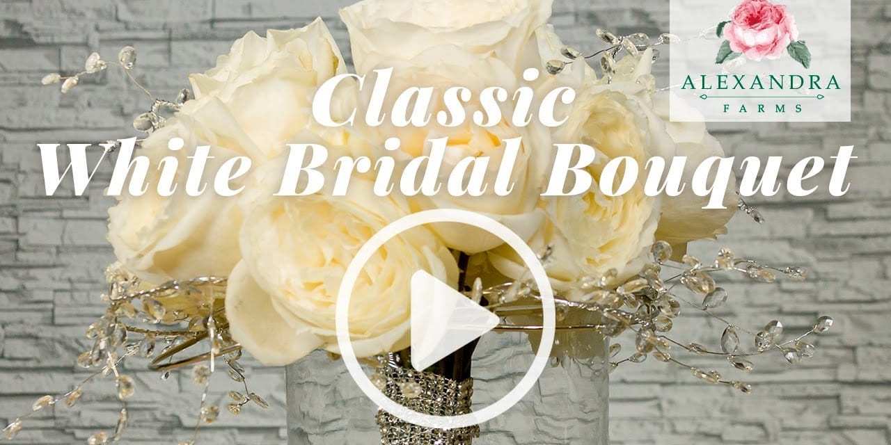 Classic White Bridal Bouquet