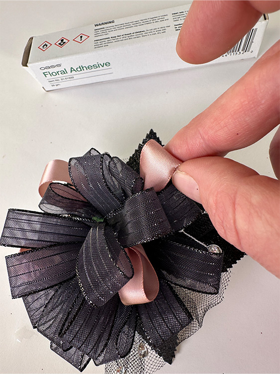 Corsage step 1