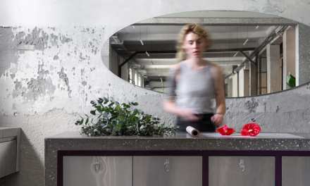 Rina Lovko Studio creates austere interiors for Kiev’s Dicentra flower shop