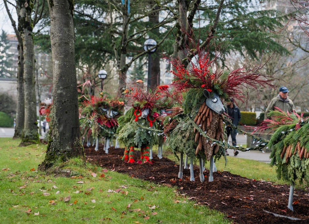 reindeer sculpture