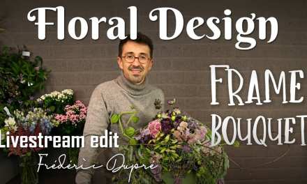 Floral Design Demo #5, Part 1: Handtied Frame Bouquet 2 by Frédéric Dupré