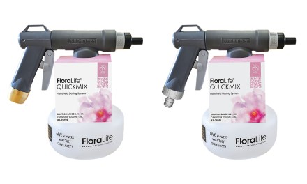 New FloraLife® QuickMix Handheld Dosing System