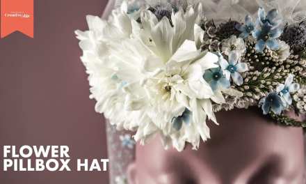 FLOWER PILLBOX HAT / Creative Edge Tutorials