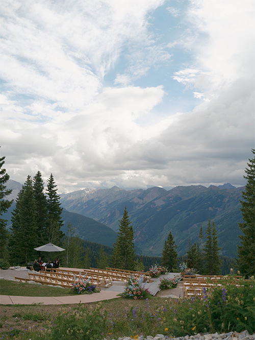outdoor ceremony