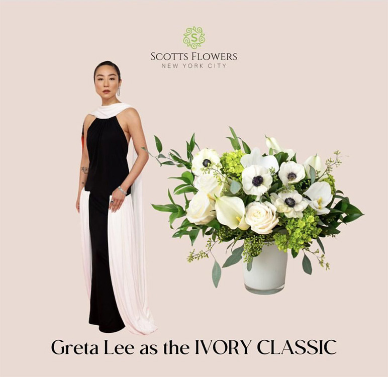 Greta Lee Ivory Classic
