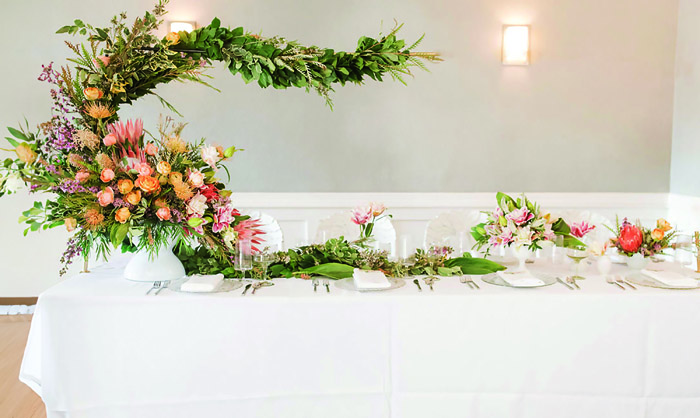 modern tablescape