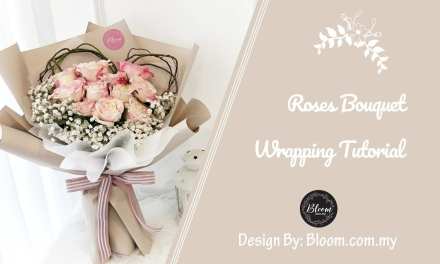 How to Wrap a Rose Hand Bouquet || Korean Bouquet Wrapping Ideas