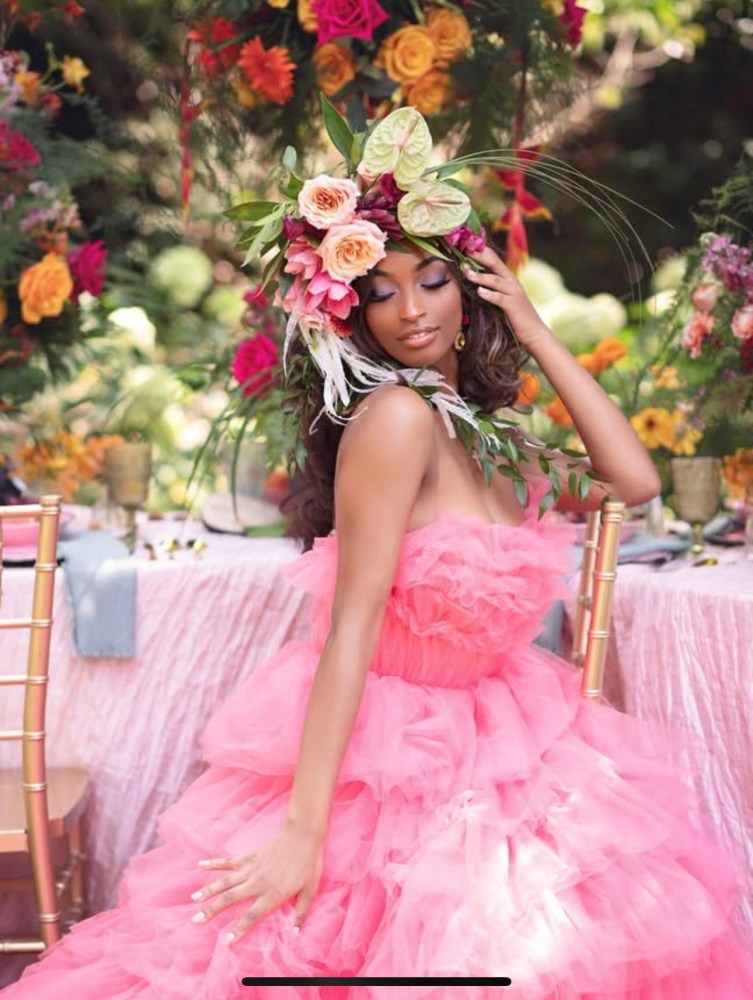 floral headpiece