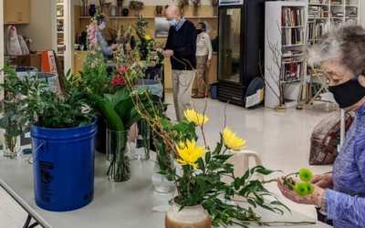 ‘Master florist’ Haruko Adkins, 90, had a passion for flower arrangements and tennis