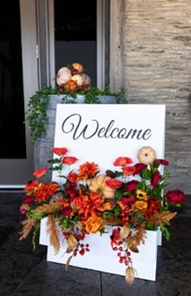 welcome sign