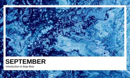 Introduction to Colorstrology September Baja Blue