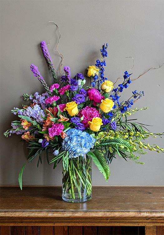 colorful vase design