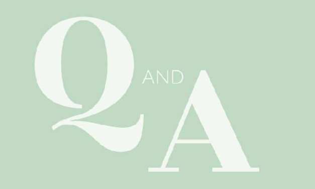 Question of the Month – January