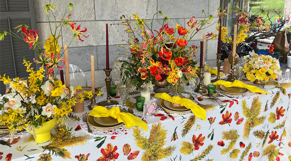 Flower Trends Seen at Lyndhurst Mansion’s Flower Show