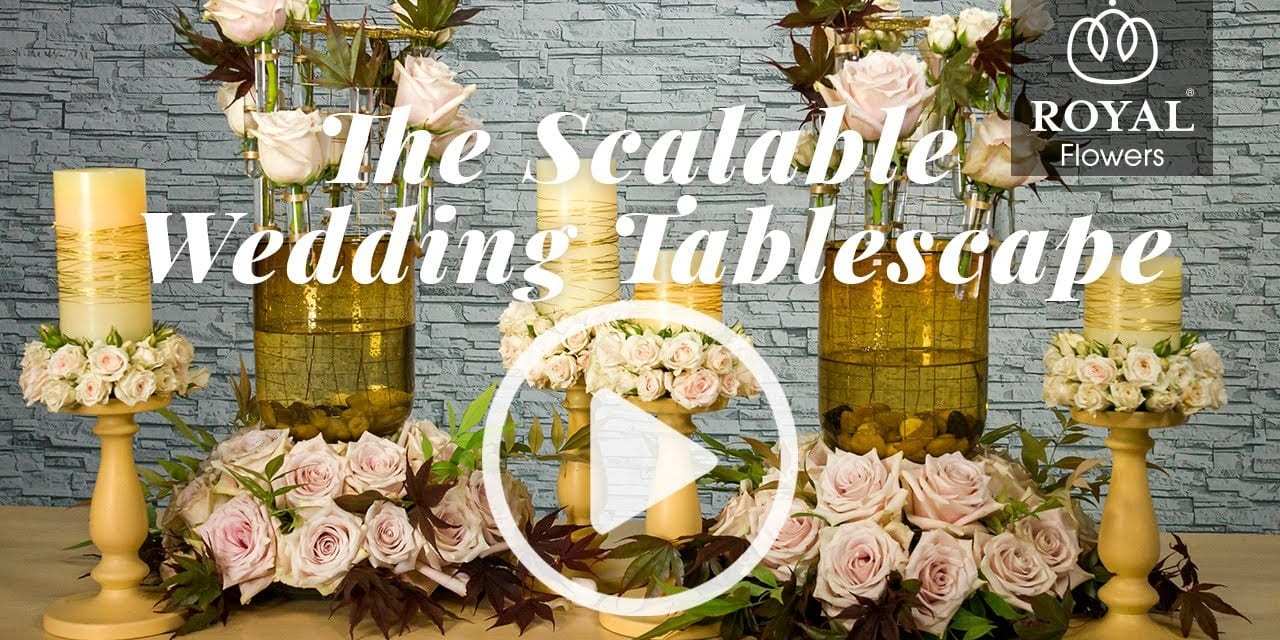 The Scalable Wedding Tablescape