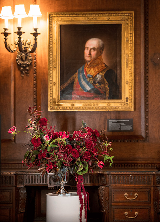 Portrait of the Marquis de Saint-Simon Wild Blooms Aimee Custis Photograph