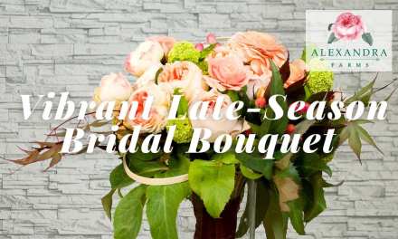 Vibrant Late-season Bridal Bouquet