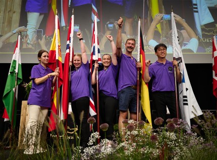 winners on main stage