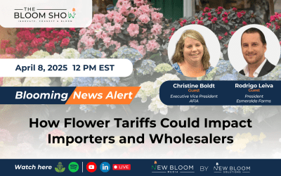 The impact of the U.S. tariffs on the floral industry