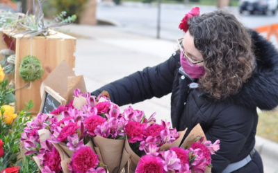 A startup florist worried the pandemic would kill her business; delivering surprise bouquets helped it thrive