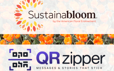 QR Zipper™ Partners with American Floral Endowment