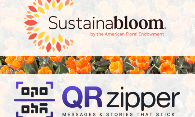 QR Zipper™ Partners with American Floral Endowment
